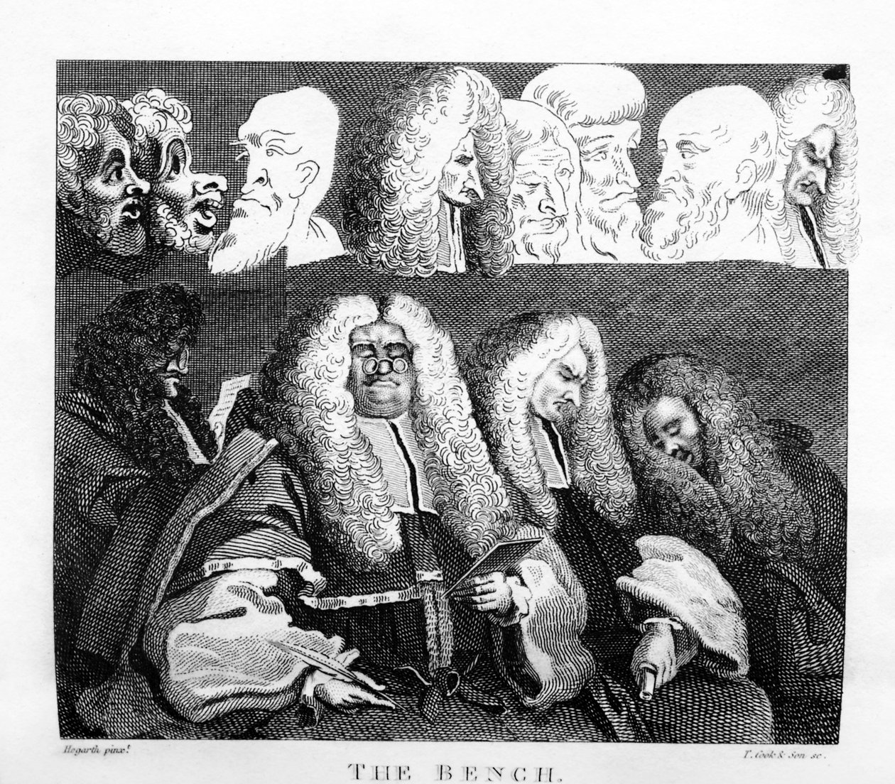 Lavička od Williama Hogartha od William Hogarth