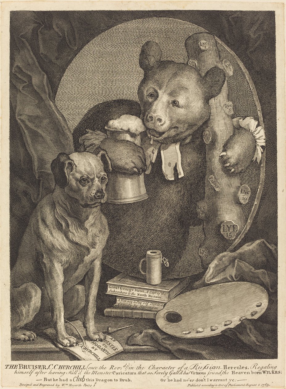 Bruiser od William Hogarth