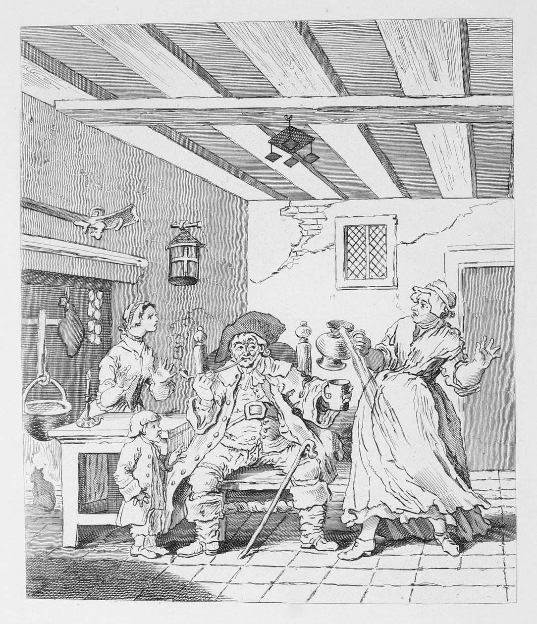Farmáři se vracejí od William Hogarth