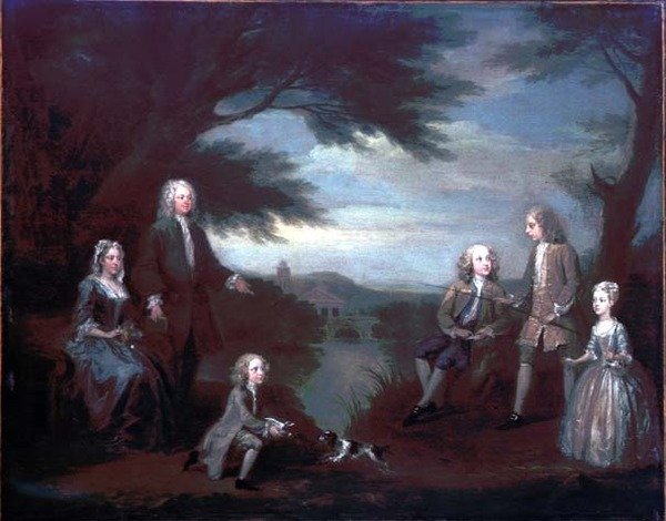 Rodina Jeffreyových od William Hogarth