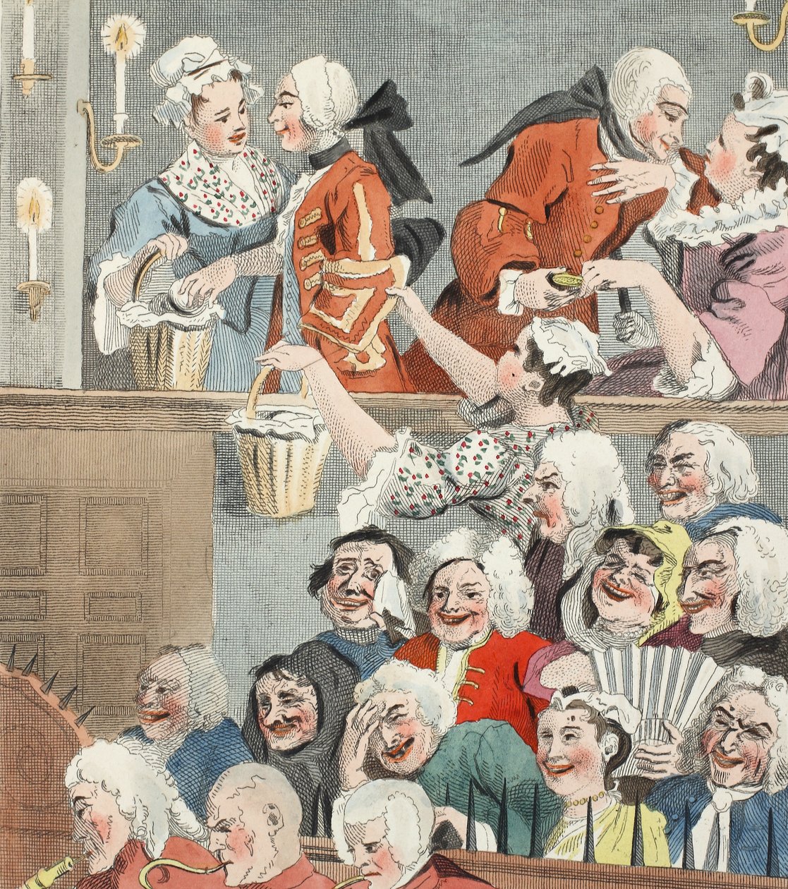 The Laughing Audience, ilustrace z 