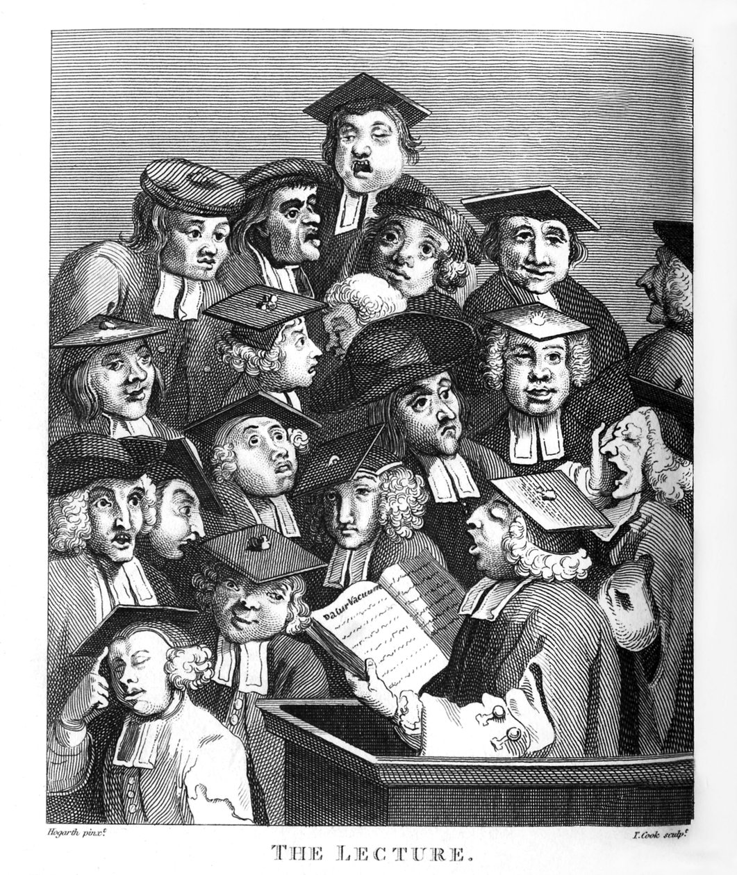 Přednáška Williama Hogartha od William Hogarth