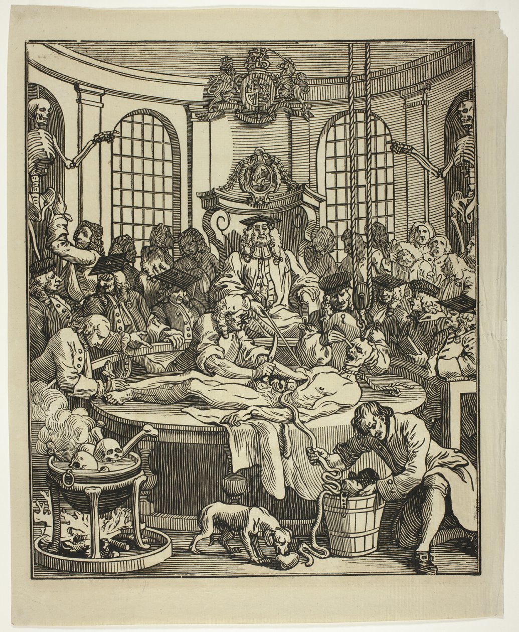Odměna za krutost od William Hogarth