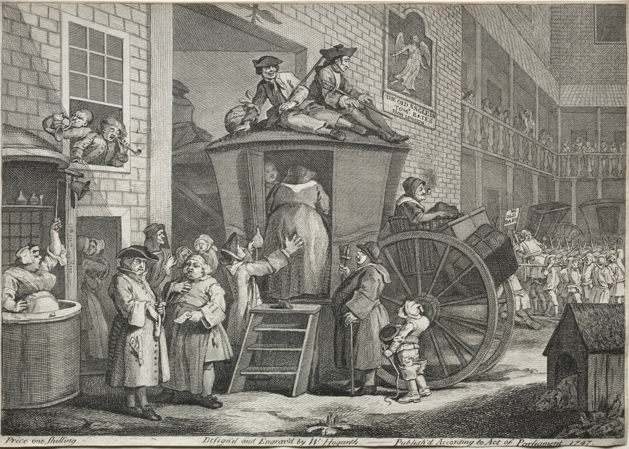 Stage Coach od William Hogarth