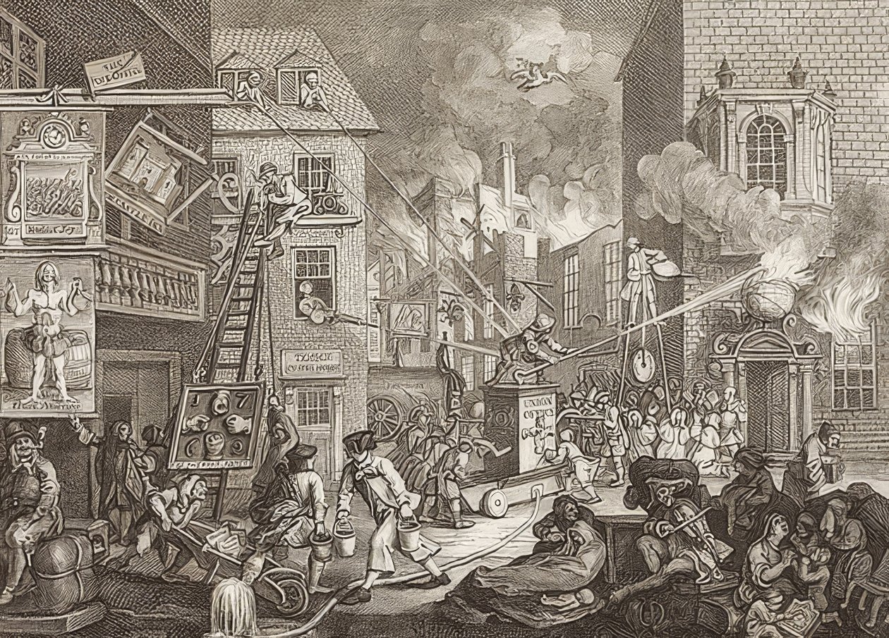 The Times, deska 1 / The Times, list 1. 1762 od William Hogarth
