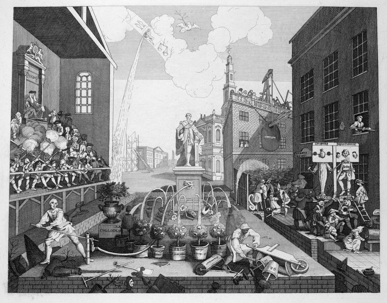 The Times, deska 2 od William Hogarth
