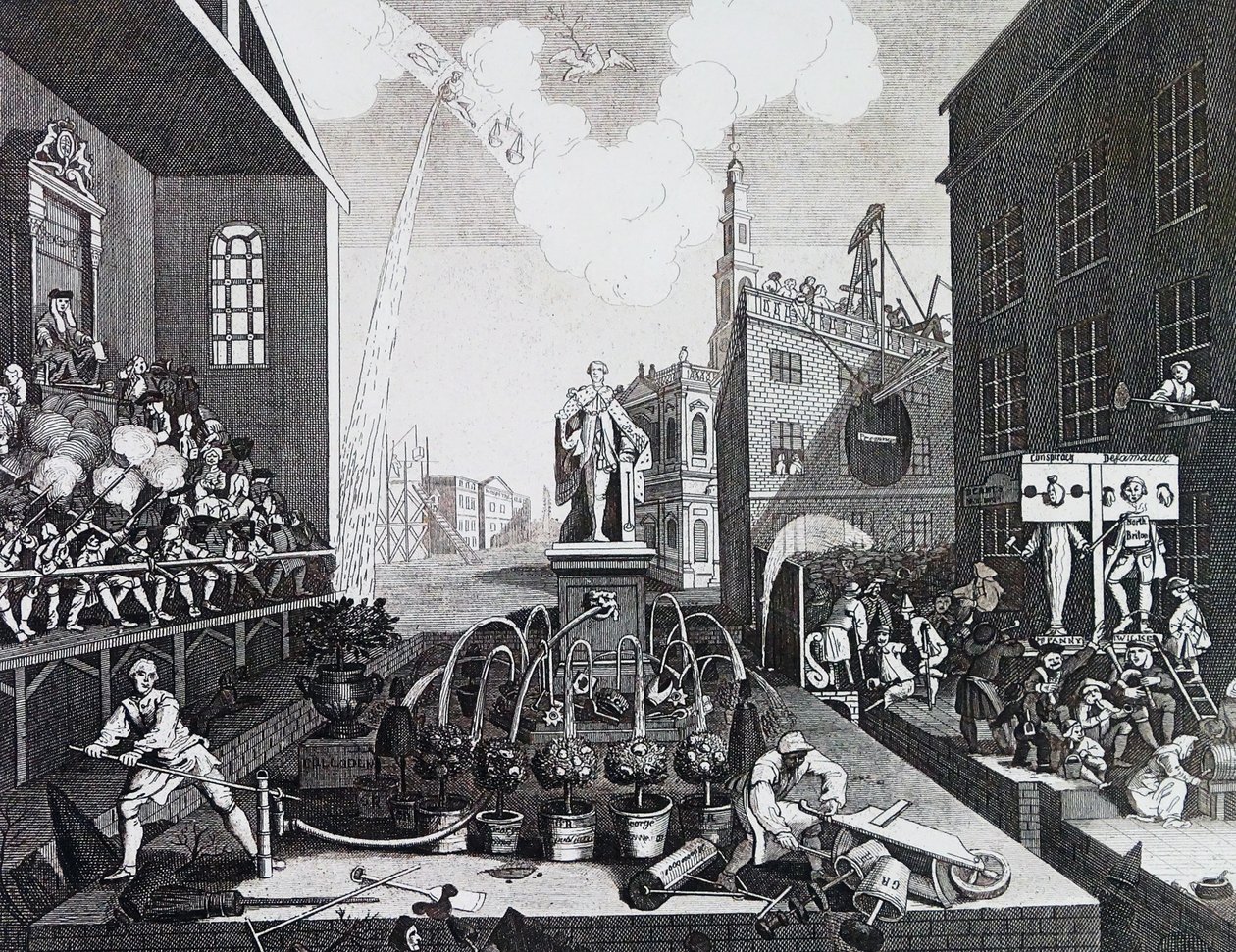 Časy. Deska II 1762, William Hogarth od William Hogarth