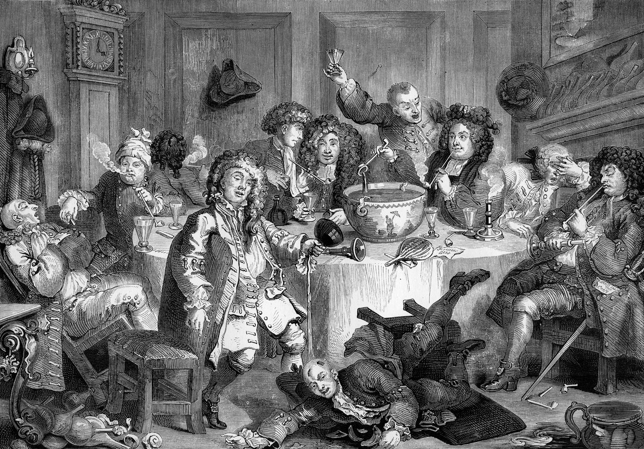 Půlnoční rozhovor Williama Hogartha od William Hogarth