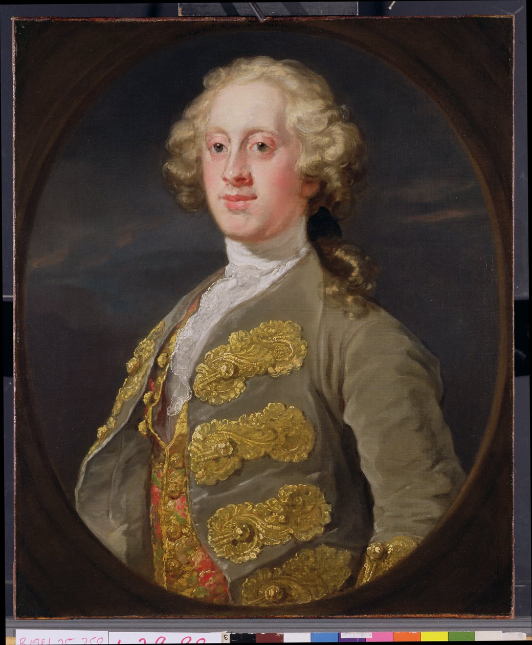 William Cavendish, markýz z Hartingtonu, pozdější 4. vévoda z Devonshire (1720-64) 1741 od William Hogarth