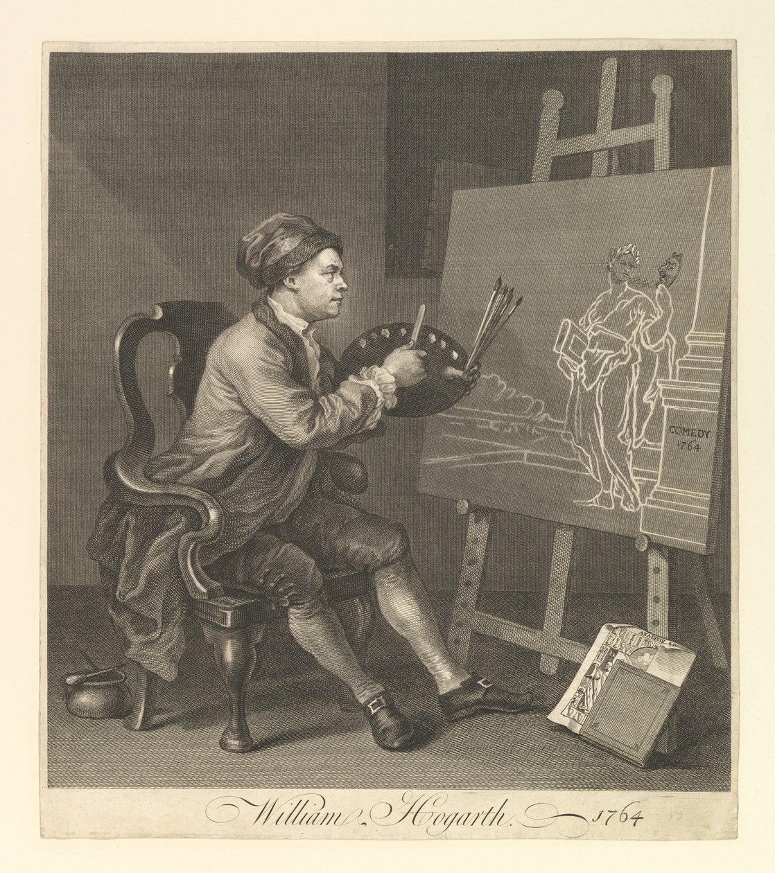 William Hogarth, Serjeant Painter Jeho Veličenstva, 1764. od William Hogarth