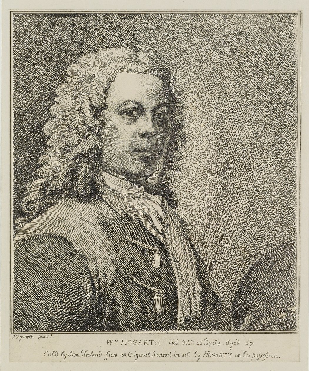 William Hogarth, vyryl Samuel Ireland (zemř. 1800), asi 1786 od William Hogarth