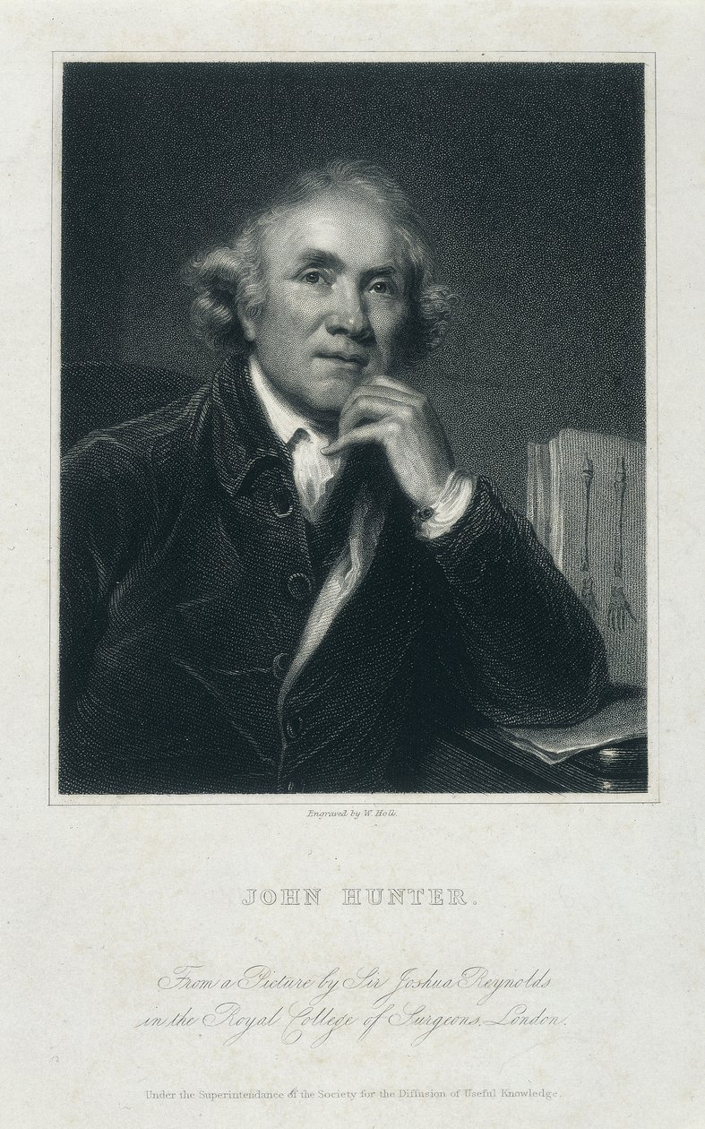 John Hunter, FRS, c1850-c1870 od William Holl