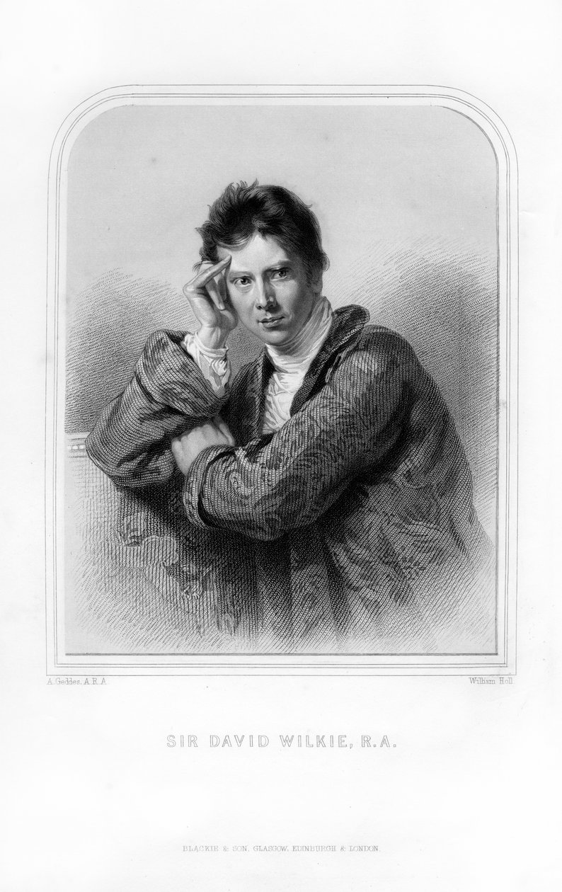 Sir David Wilkie, skotský malíř, 1870. od William Holl