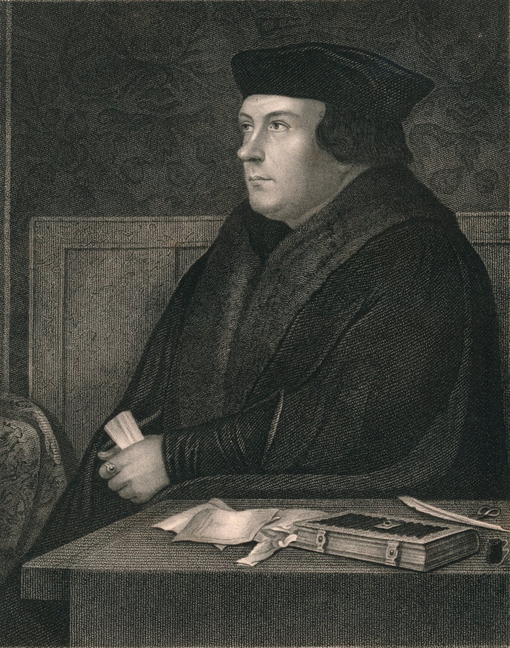 Thomas Cromwell, hrabě z Essexu, polovina 19. století. od William Holl I
