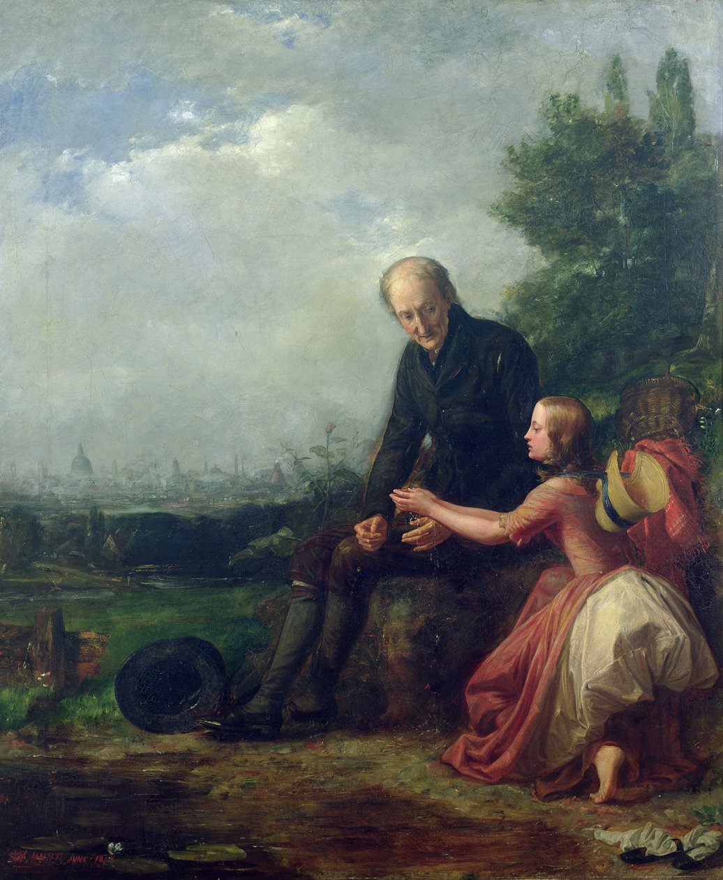 Malá Nell a její dědeček od William Holman Hunt