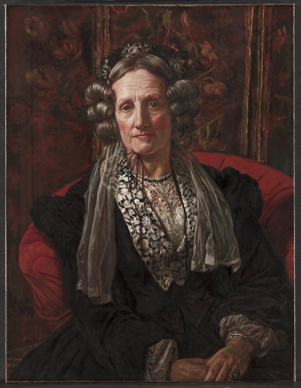 paní George Waughová od William Holman Hunt
