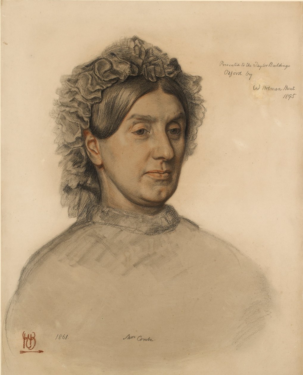 Paní Thomas Combe 1806-1893, 19. století od William Holman Hunt