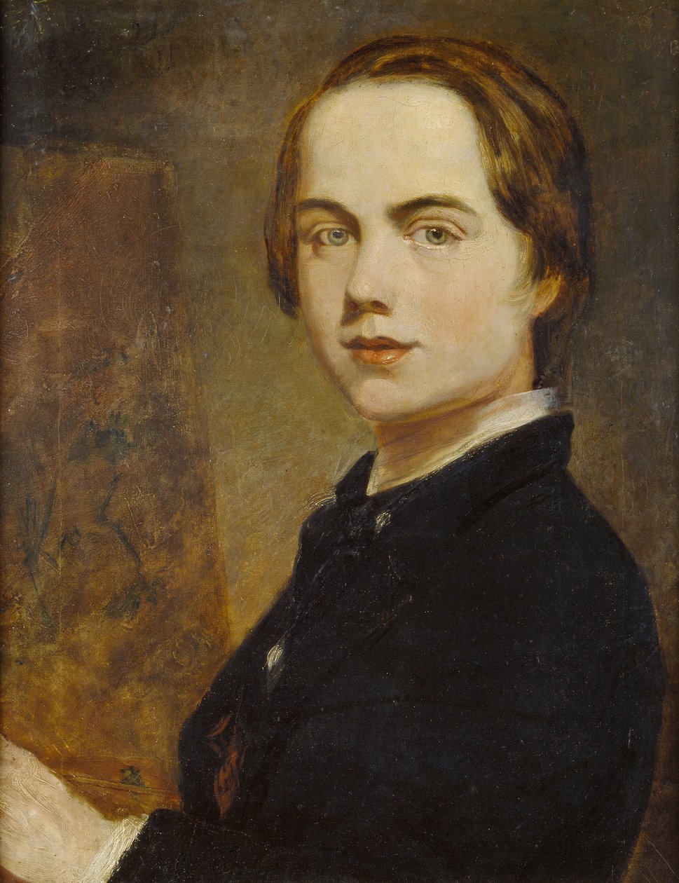 Autoportrét ve věku 14 let, 1841 od William Holman Hunt