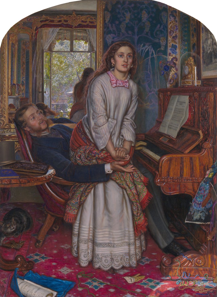 Probouzející se svědomí od William Holman Hunt