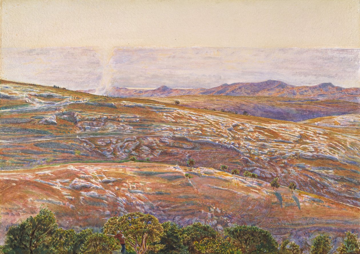 Mrtvé moře ze Siloam, 1861. od William Holman Hunt