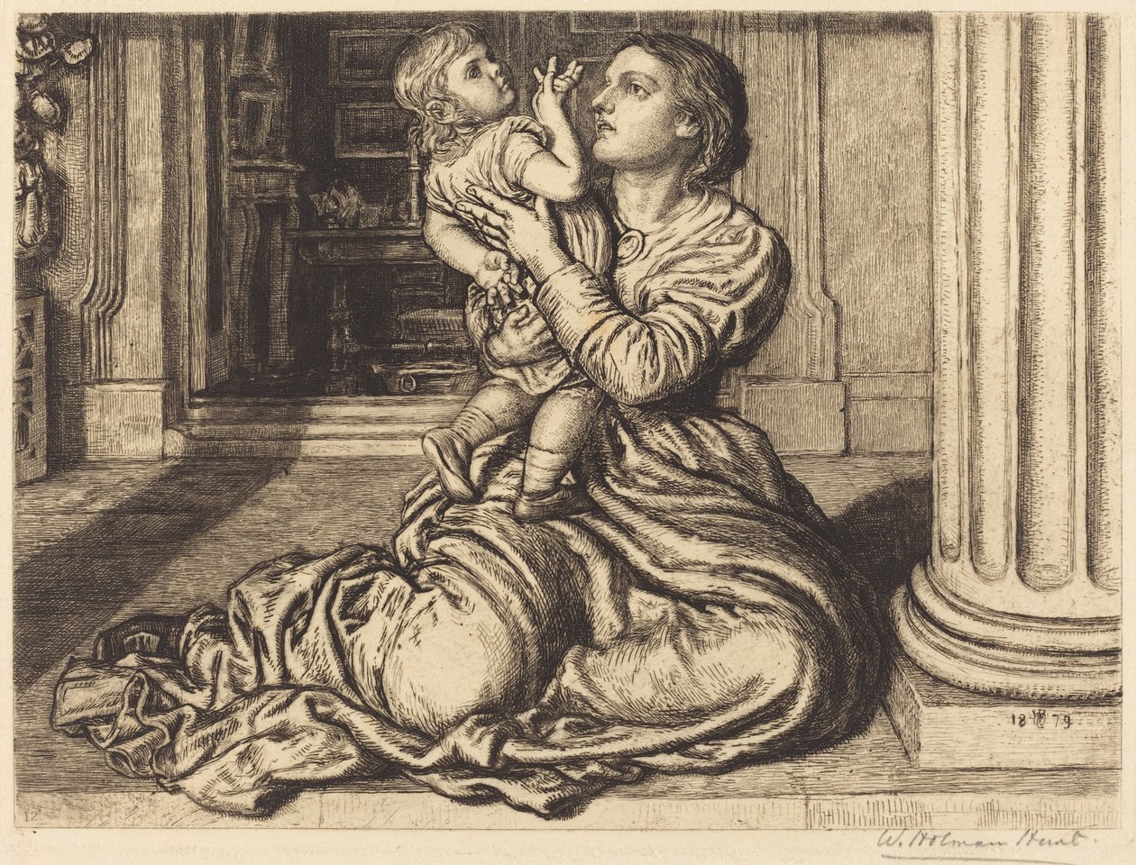 Otcův odchod od William Holman Hunt
