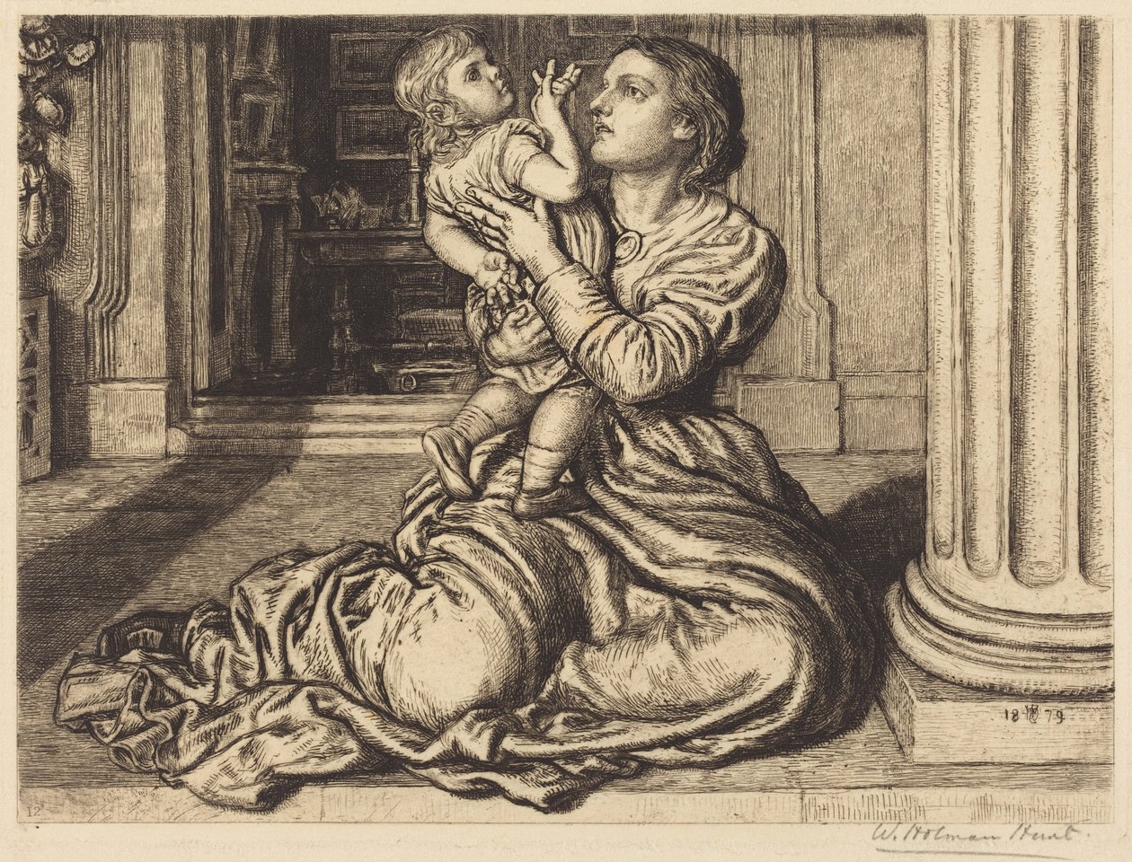 Otcovo loučení od William Holman Hunt