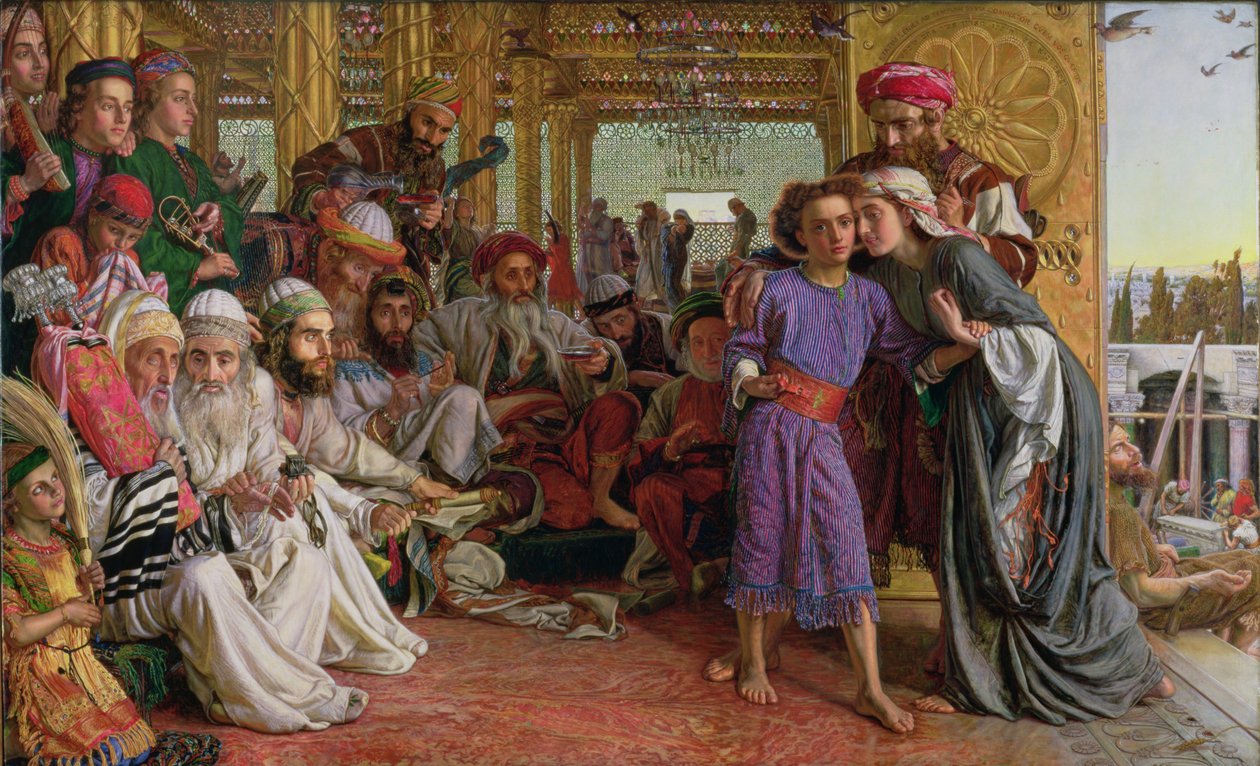Nalezení Spasitele v chrámu od William Holman Hunt