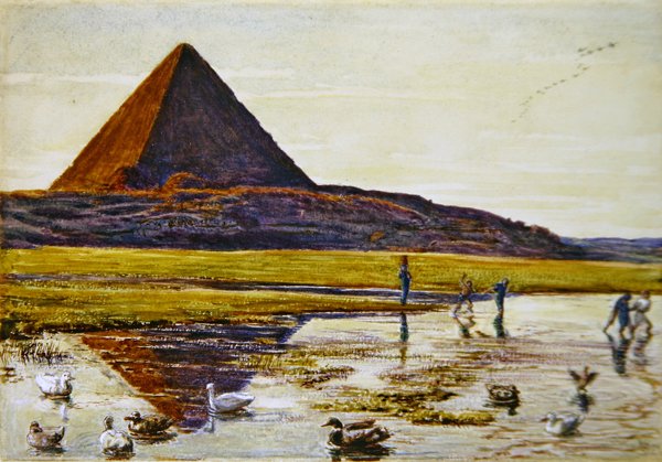 Velká pyramida od William Holman Hunt