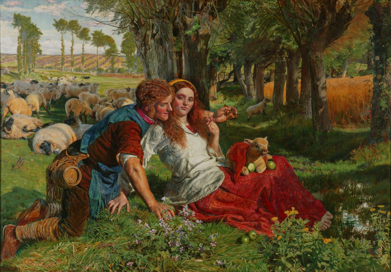 Nájemný ovčák od William Holman Hunt