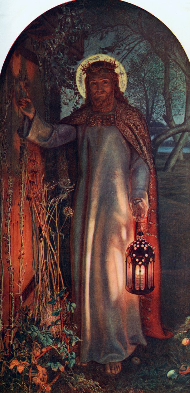 Světlo světa, c1851-1853. od William Holman Hunt