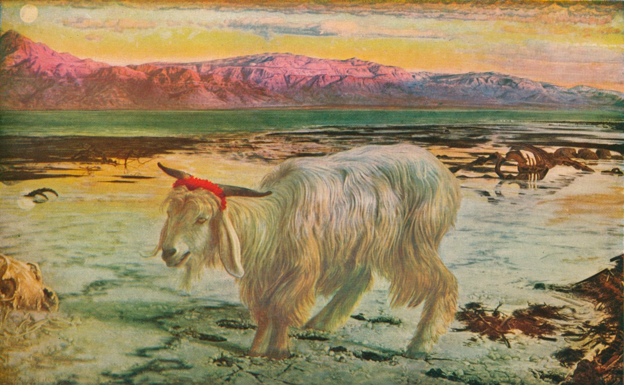 Obětní beránek, 1854-56, 1911 od William Holman Hunt