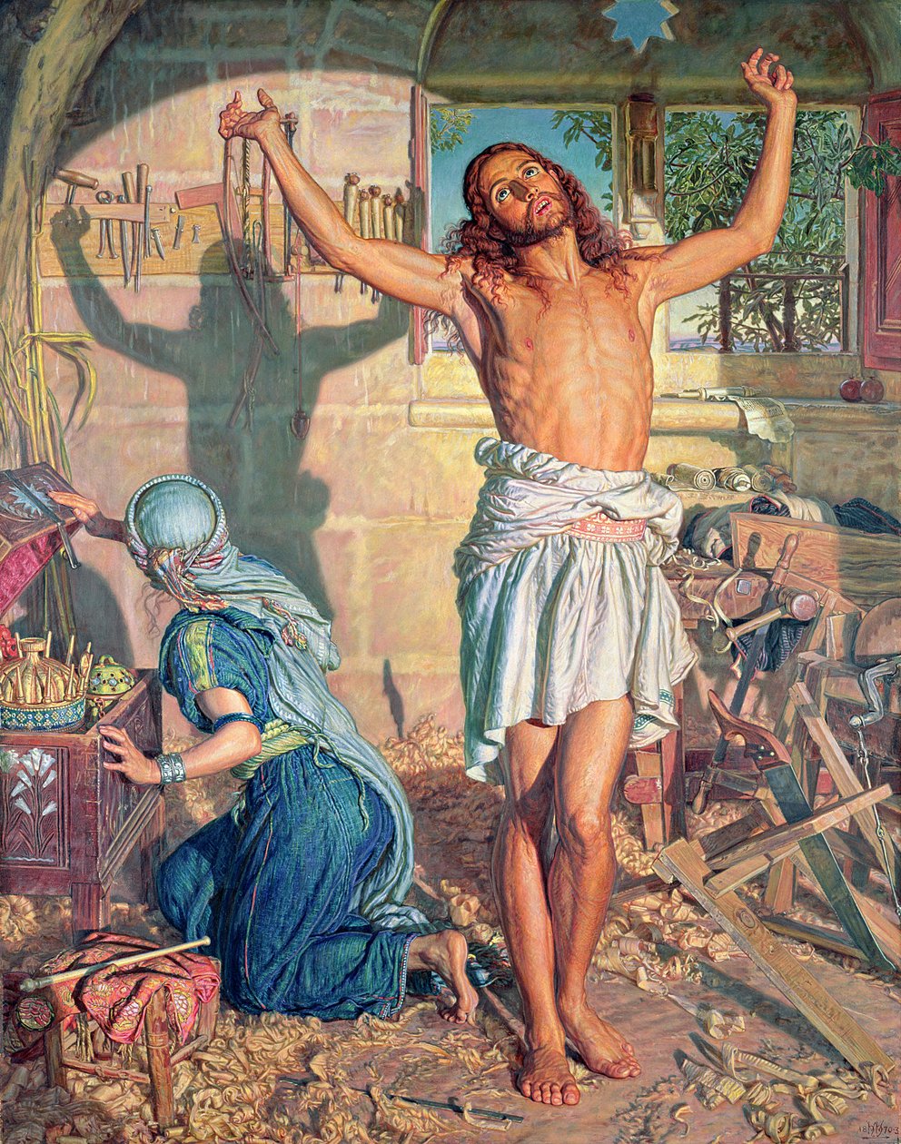 Stín smrti od William Holman Hunt