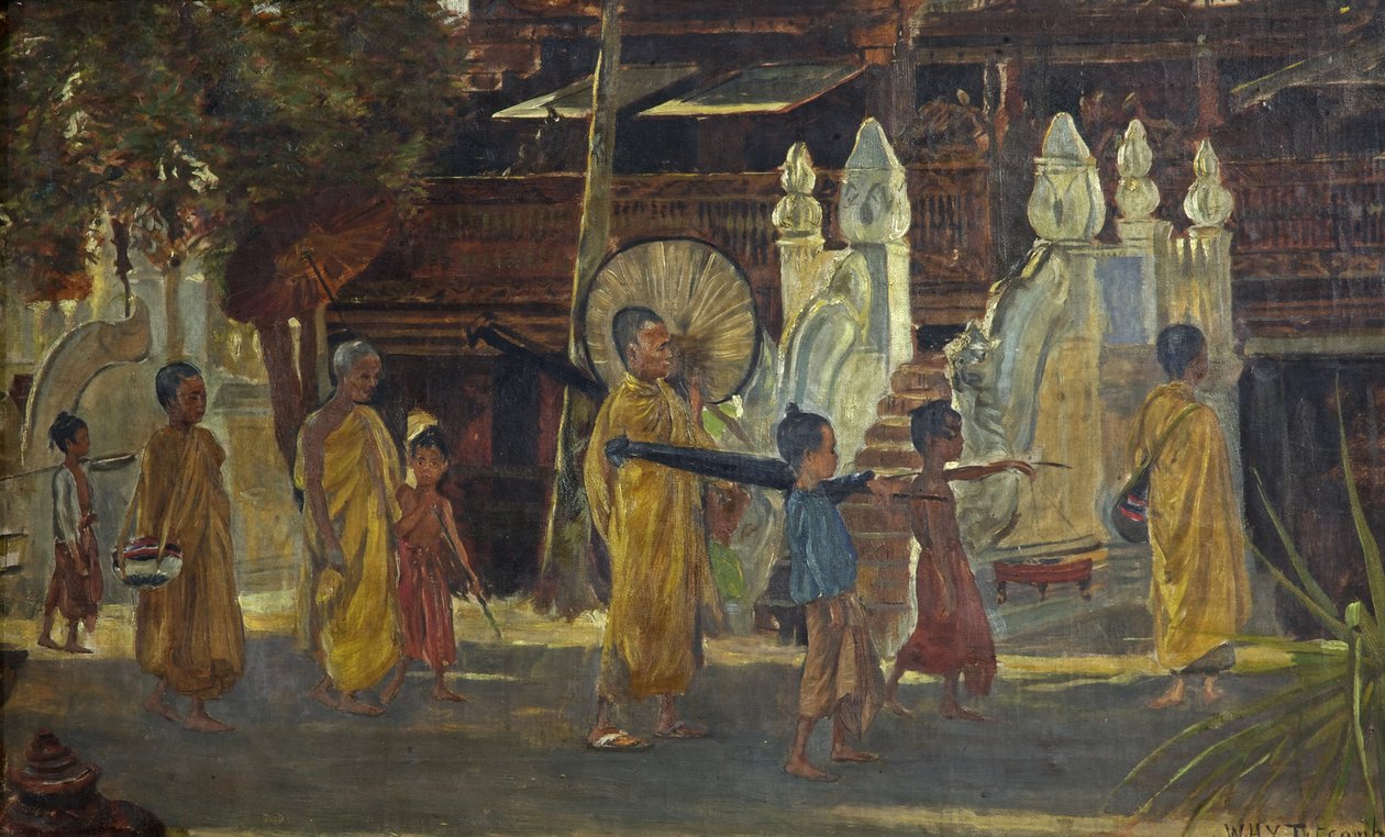Procesí v Barmě od William Holt Yates Titcomb