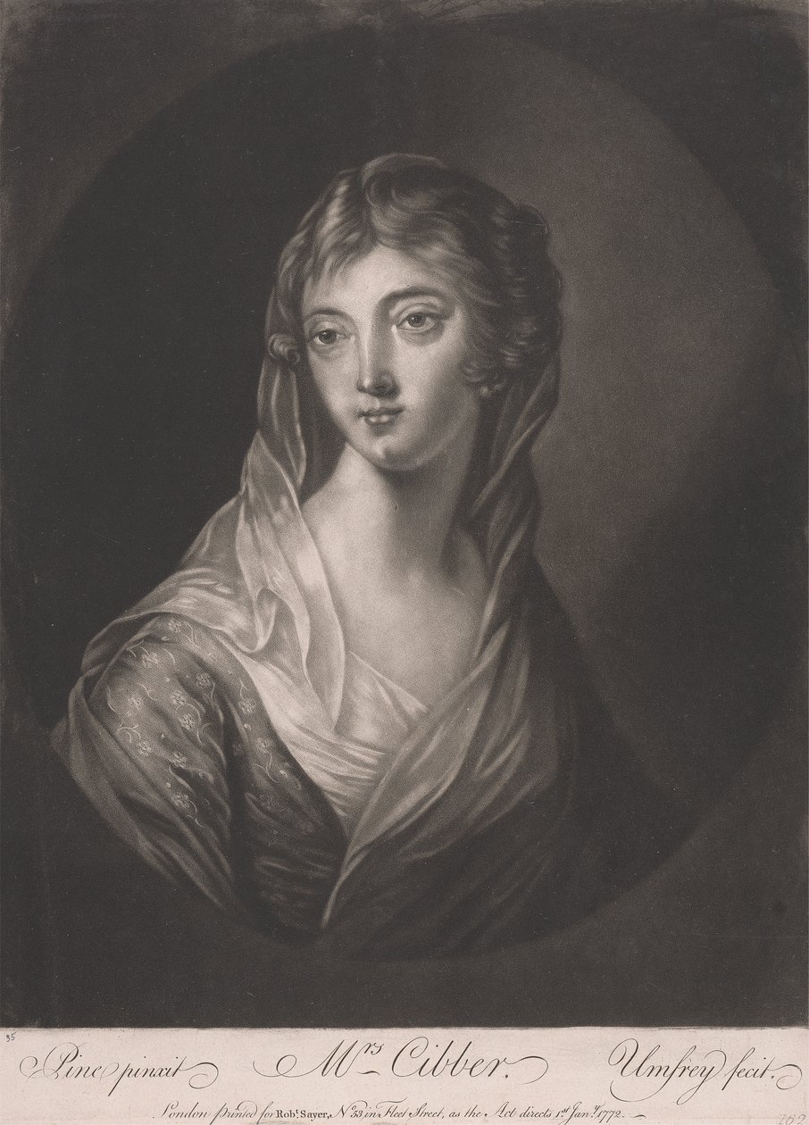 paní Cibberová od William Humphrey
