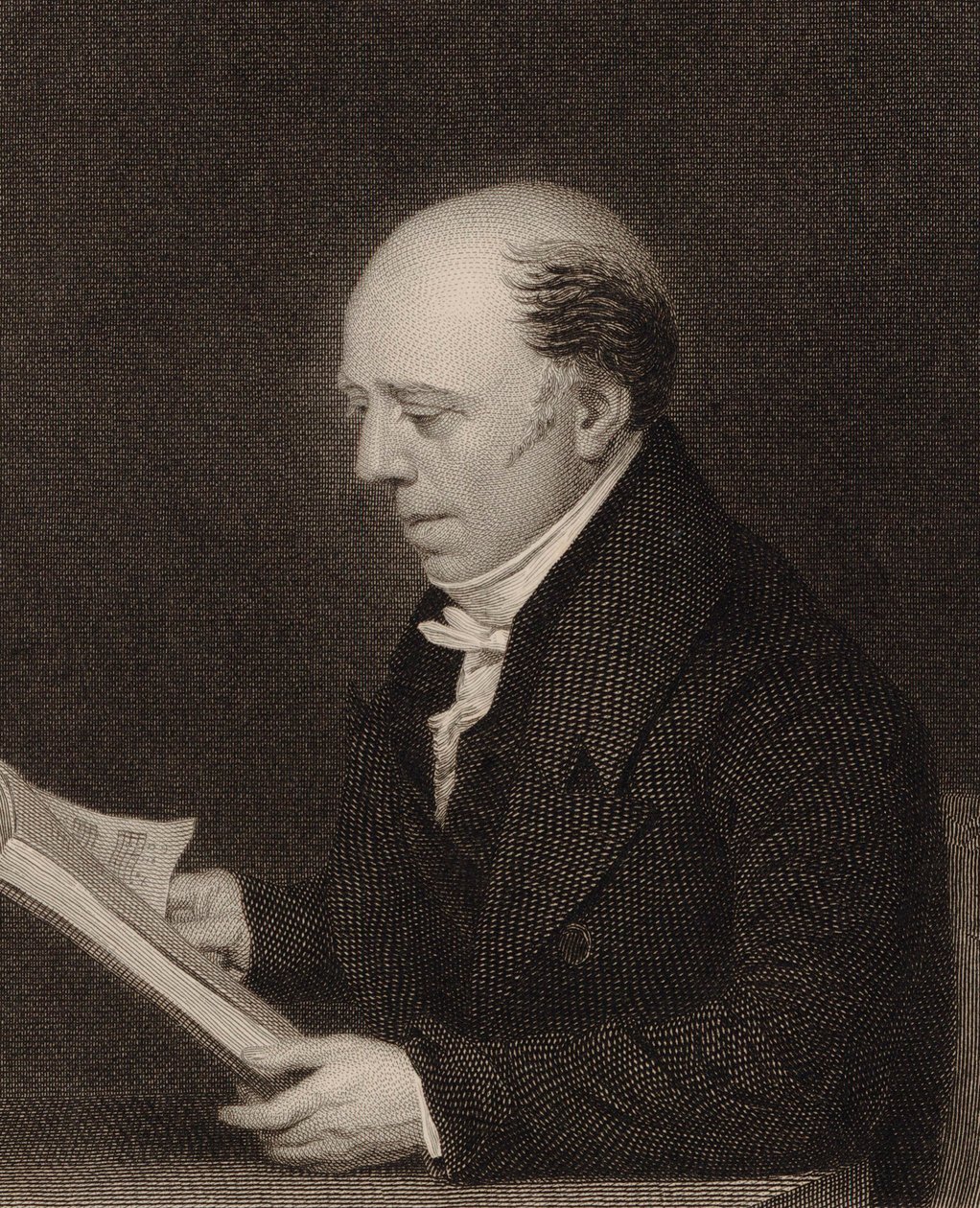 Portrét Vincenta Novella 1781-1861, 1830. od William Humphrys