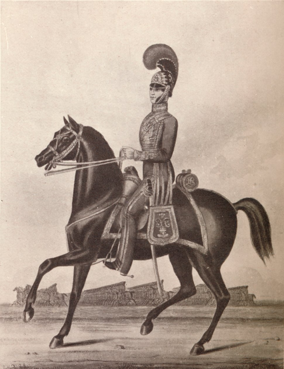 Důstojníci lehké kavalérie Madras Army, 1841 1909 od William Hunsley