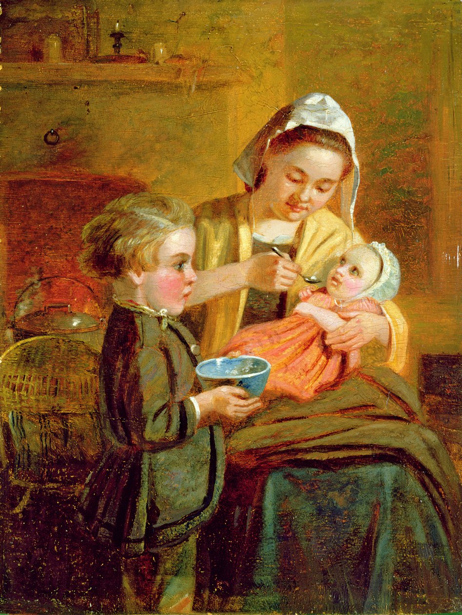 Krmení dítěte od William I Bromley