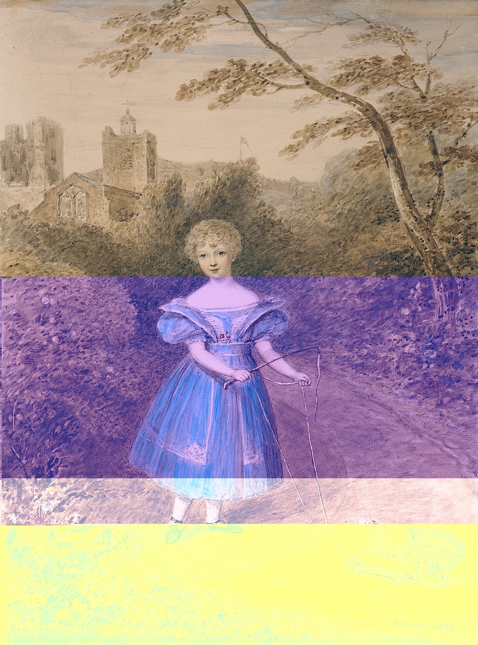 Pan Whitaker ve věku tří let od William I Moore