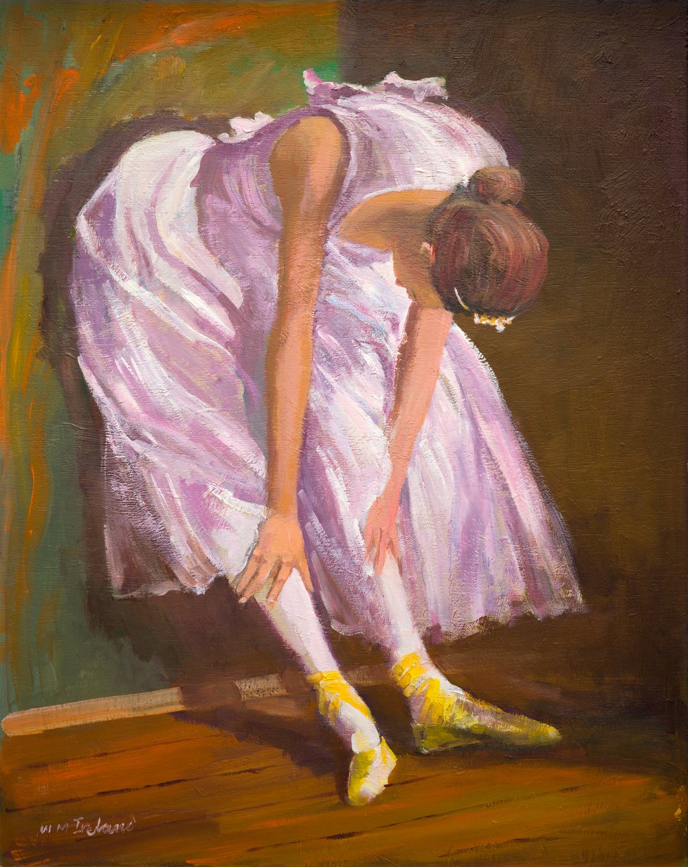 Oddech (olej na palubě) od William Ireland