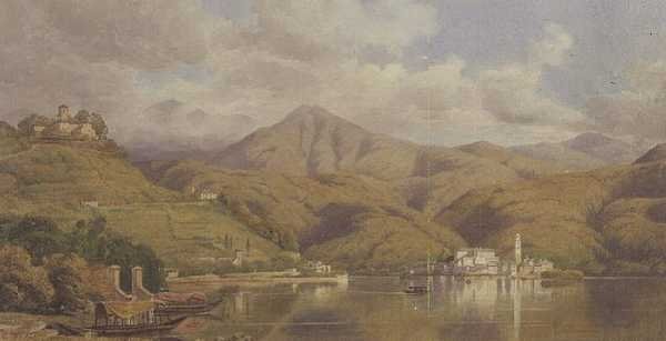 Jezero Orta od William J. Ferguson