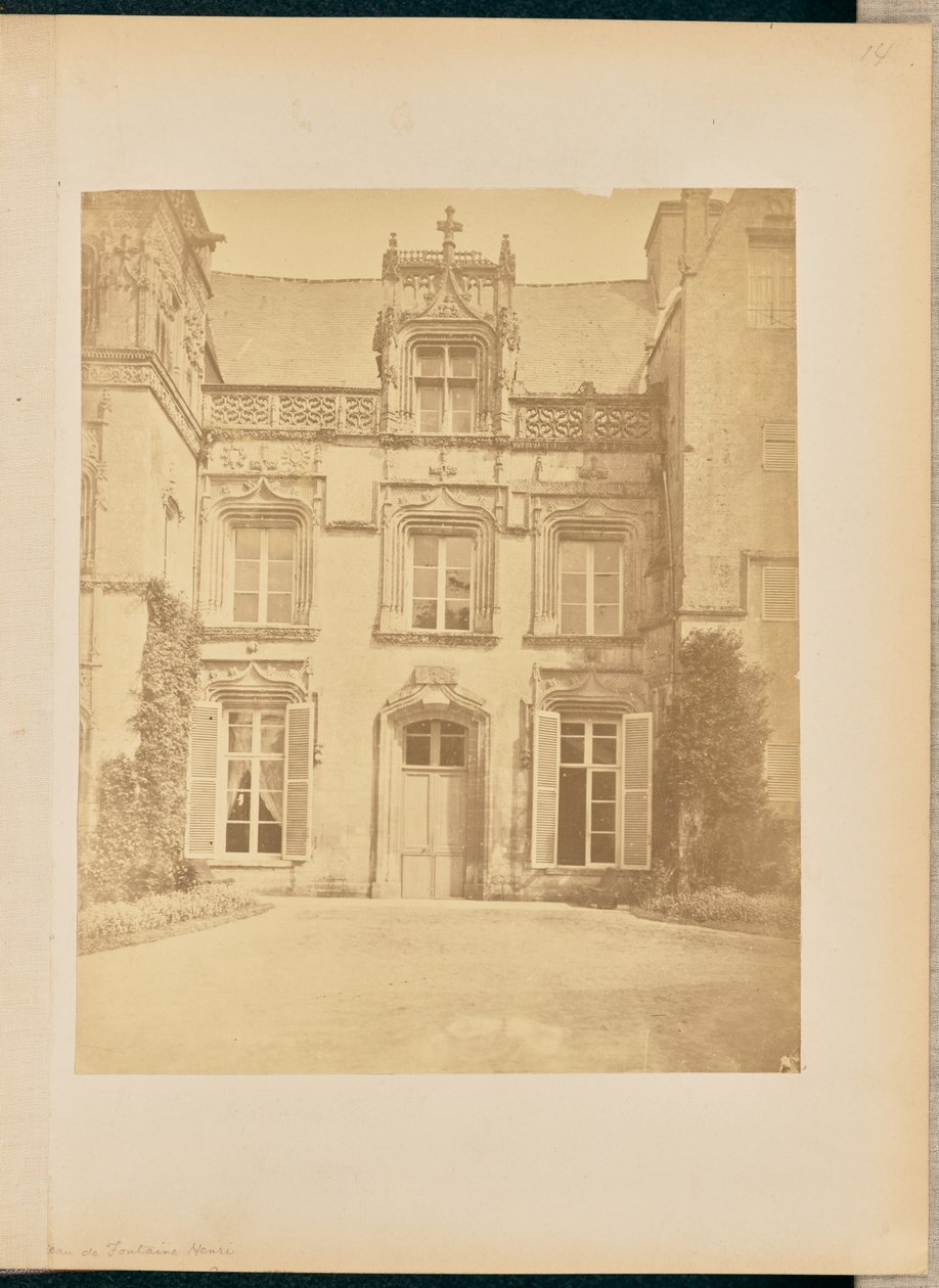 Château de Fontaine-Henri od William J. Stillman
