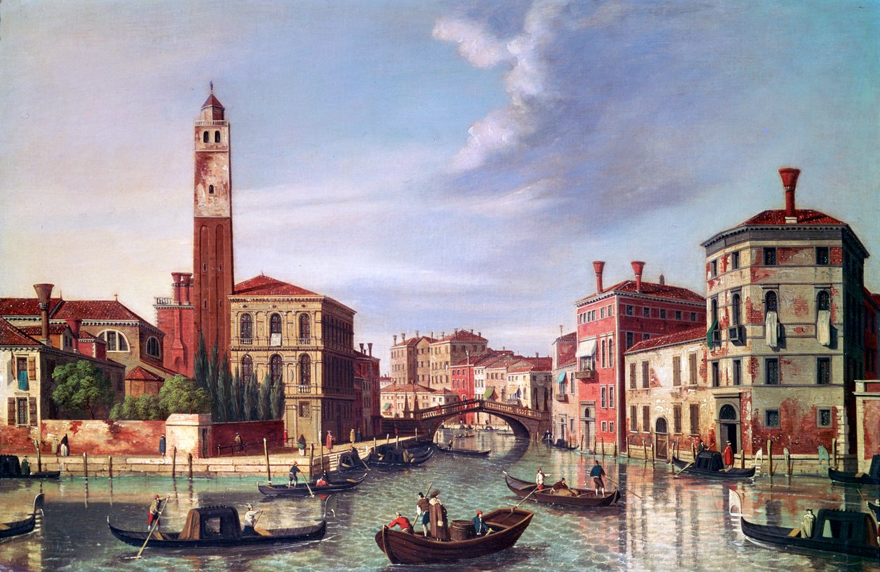 Palazzo Labia, Cannaregio Canal, c1750-1771 od William James