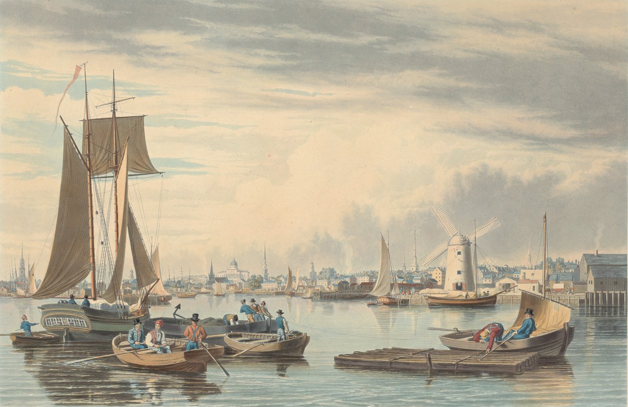 Boston: Z City Point poblíž Sea Street. od William James Bennett