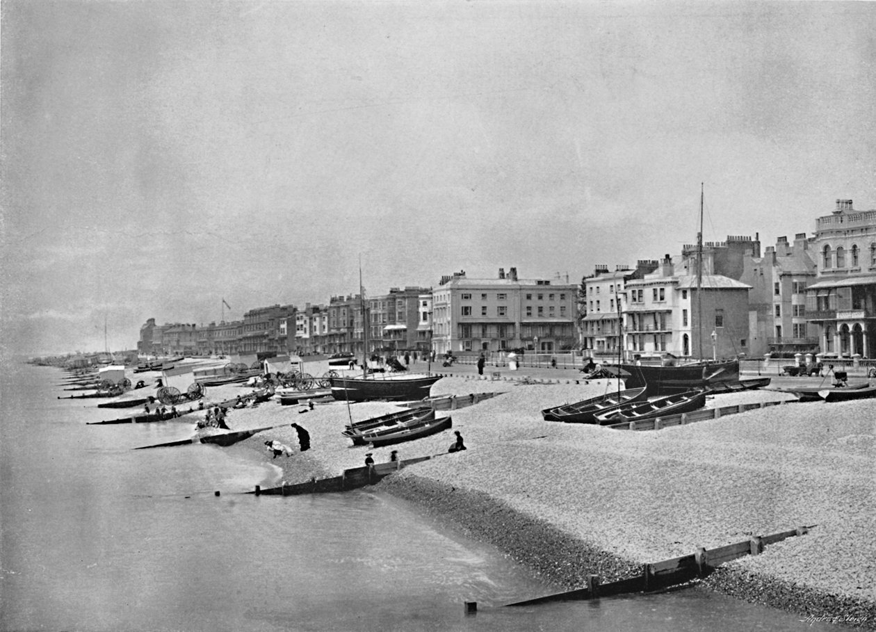 The Parade, Worthing, c1896 od William James Gardiner