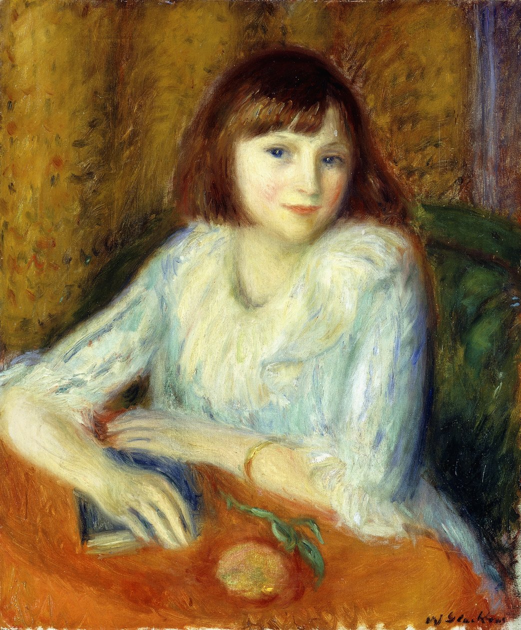 Portrét Penny od William James Glackens