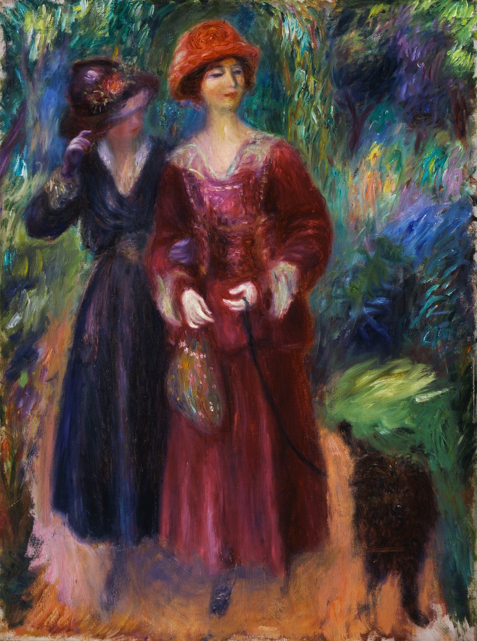 Procházka v parku od William James Glackens