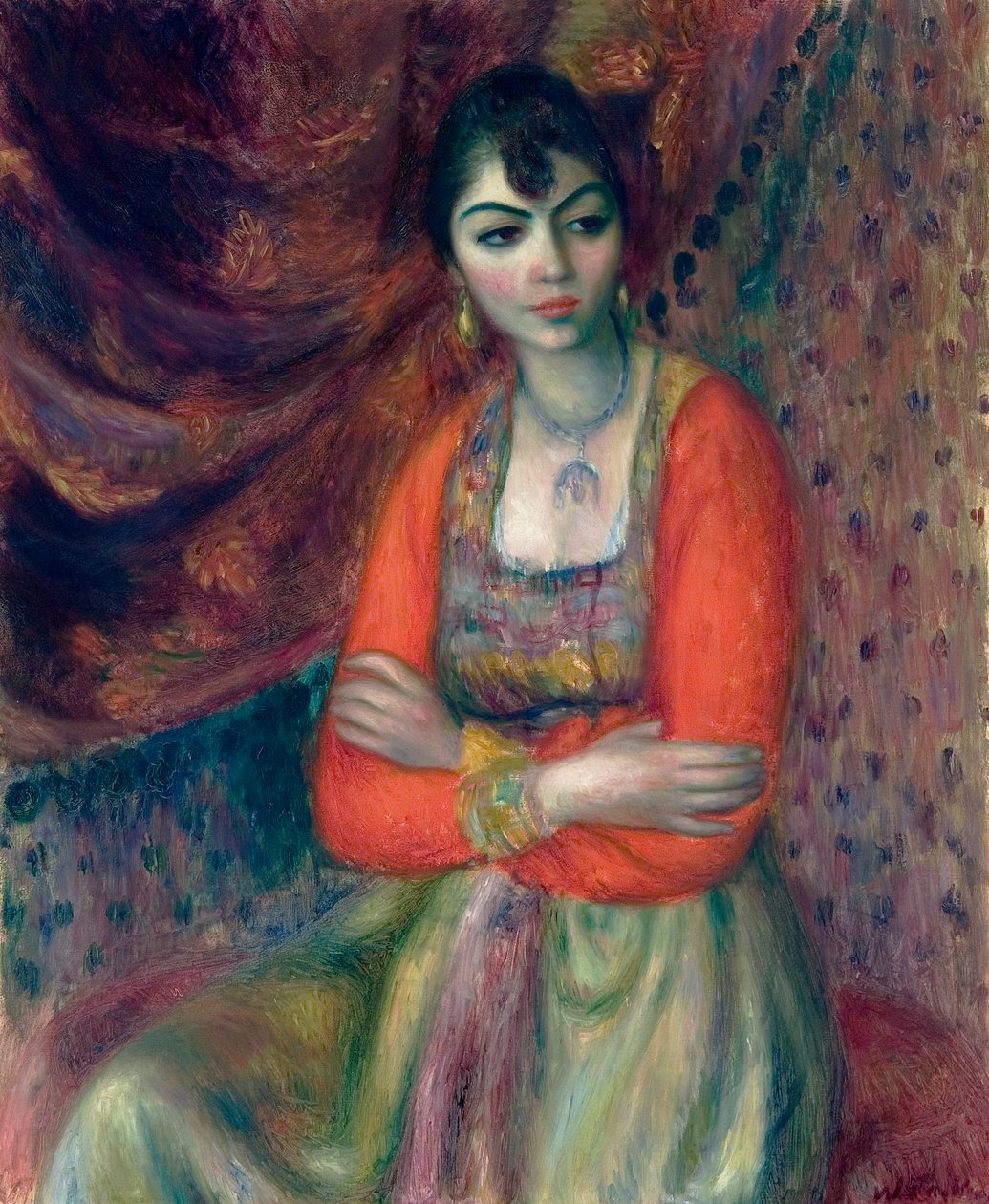 Arménská dívka od William James Glackens