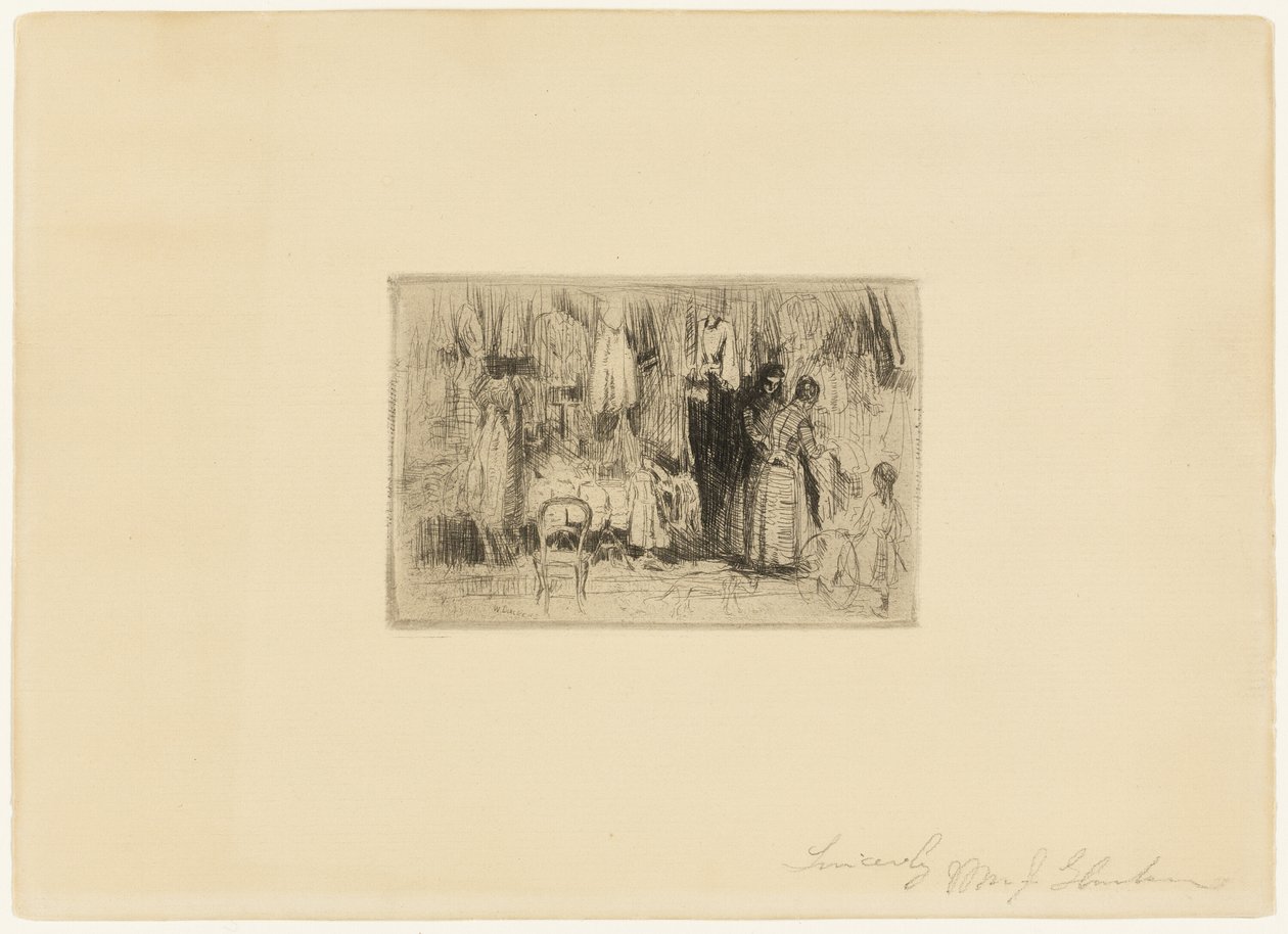 U švadleny od William James Glackens