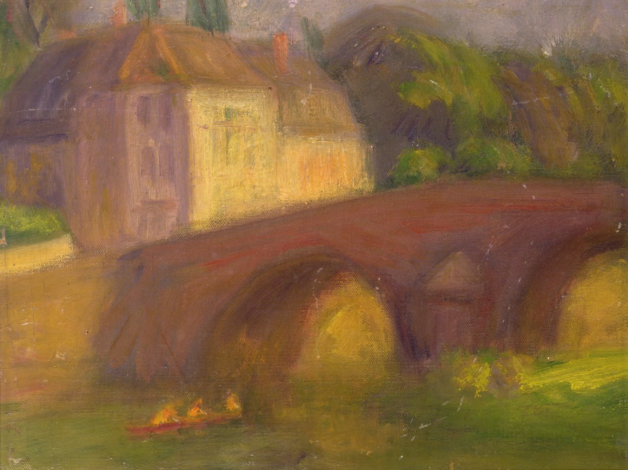 Most (olej na plátně) od William James Glackens