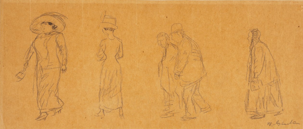 Pět čísel od William James Glackens
